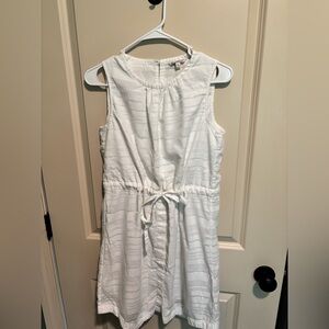 GAP White Sleeveless Dress